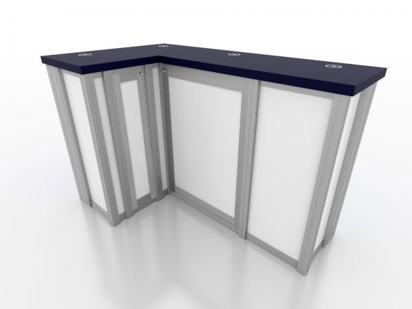 Rear View -- Locking Door and Shelf